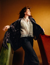 Load image into Gallery viewer, Velvet Midnight Kimono