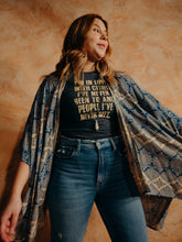 Load image into Gallery viewer, Blue Willow Kimono