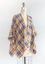 Load image into Gallery viewer, Fields of Gold Plaid Flannel Kimono