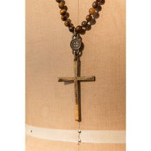 Load image into Gallery viewer, Rustic Wrap Cross Necklace - jewelry