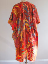 Load image into Gallery viewer, Fall Floral Print Kimono