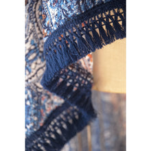 Load image into Gallery viewer, True Blue Bohemian Kimono - Clothing