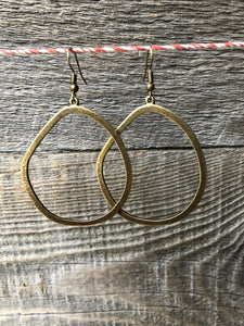 Funky Imperfection Drop Earrings