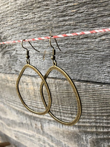 Funky Imperfection Drop Earrings