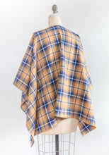 Load image into Gallery viewer, Fields of Gold Plaid Flannel Kimono
