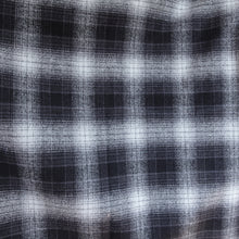Load image into Gallery viewer, Black Night Plaid Kimono
