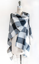 Load image into Gallery viewer, Joanna Buffalo Plaid Flannel Kimono
