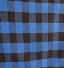 Load image into Gallery viewer, Buffalo Blue Plaid Flannel Kimono
