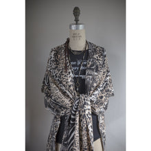 Load image into Gallery viewer, Animal Print Kimono - Clothing
