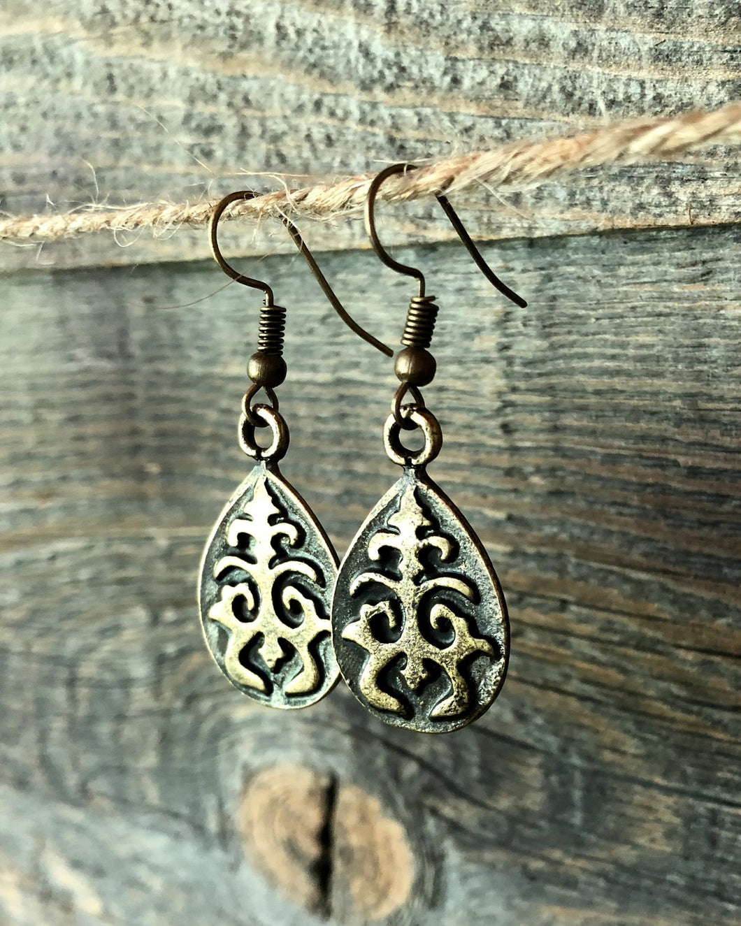 Funky Filigree Earrings