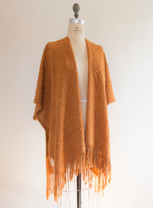 Knit Kimono with Fringes