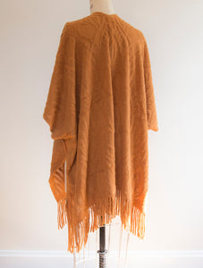 Knit Kimono with Fringes