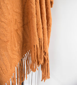 Knit Kimono with Fringes