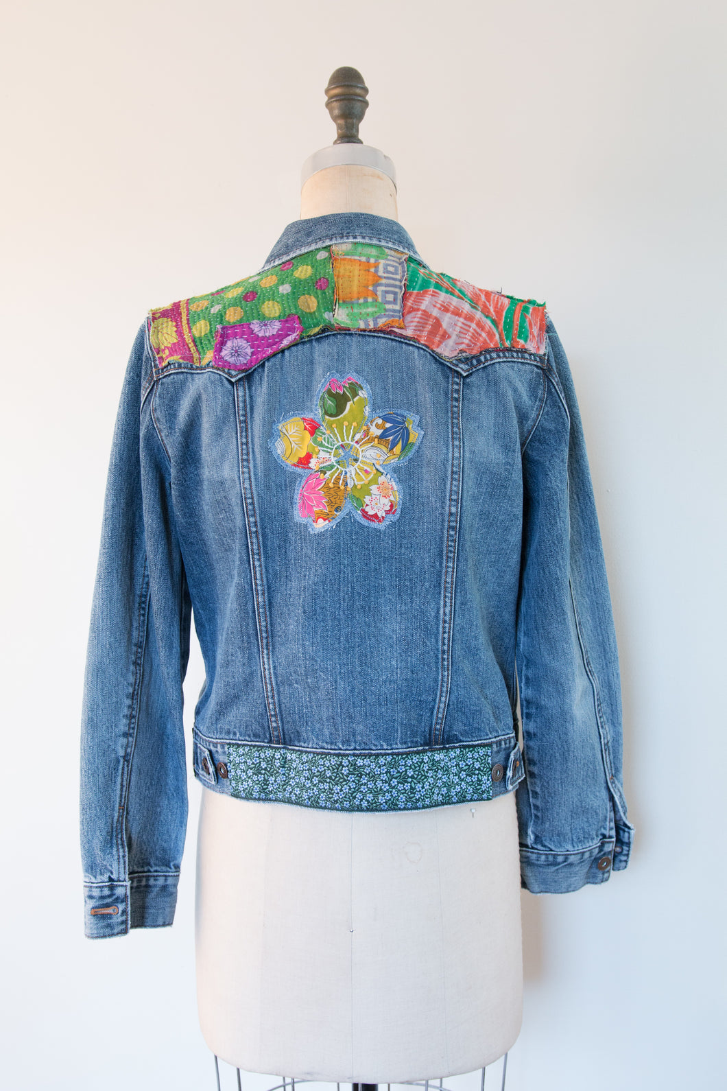 Among the Wildflowers Denim Jacket