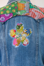 Load image into Gallery viewer, Among the Wildflowers Denim Jacket
