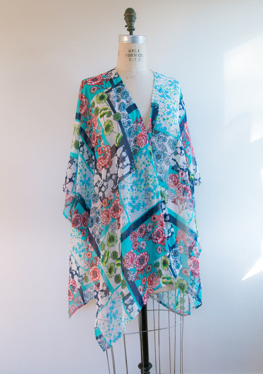 Petals & Patchwork Kimono