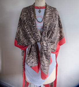 Snakeskin Kimono